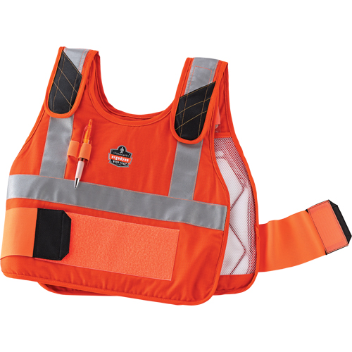 Vestes de refroidissement par changement de phase 6215HV, Petit/Moyen, Orange Meunier Outillage Industriel
