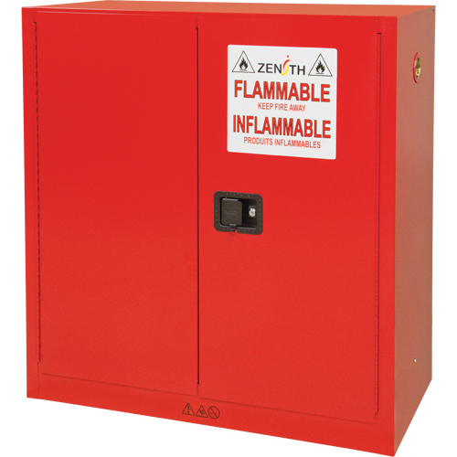 Paint/Ink Cabinet, 45 gal., 3 Shelves Meunier Outillage Industriel