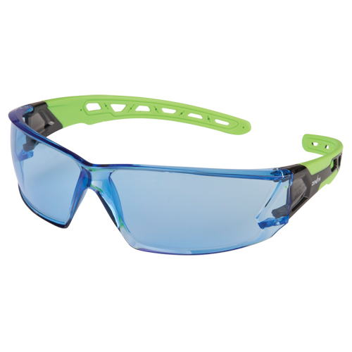 Z2500 Series Safety Glasses, Blue Lens, Anti-Scratch, ANSI Z87+/Meets/Exceeds CSA Z94.3 Meunier Outillage Industriel