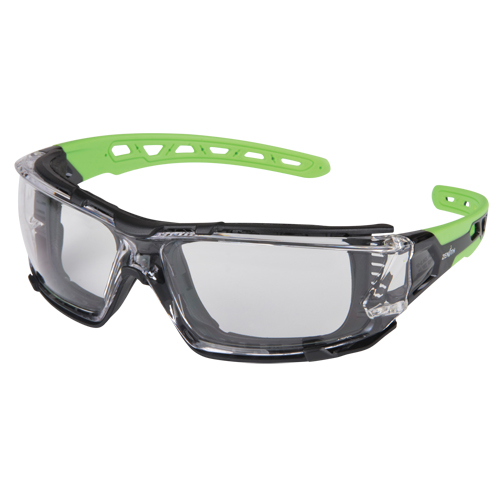 Z2500 Series Safety Glasses with Foam Gasket, Clear Lens, Anti-Fog, ANSI Z87+/Meets/Exceeds CSA Z94.3 Meunier Outillage Industriel