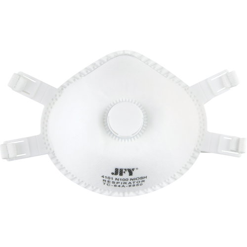 Respirateur contre les particules, N100, Certifi&eacute; NIOSH, Moyen/grand Meunier Outillage Industriel