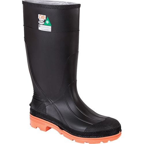 PRM Workboots, PVC, Steel Toe, Size 11, Puncture Resistant Sole Meunier Outillage Industriel