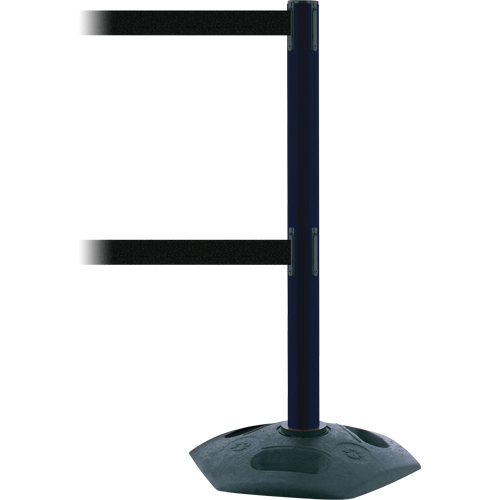 Dual Line Heavy Duty Receiver Post, 38" High, Red Meunier Outillage Industriel