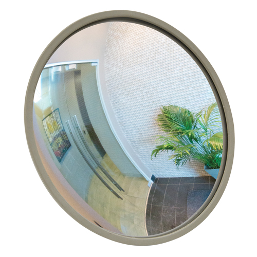 Convex Mirror with Bracket, Indoor/Outdoor, 12" Diameter Meunier Outillage Industriel
