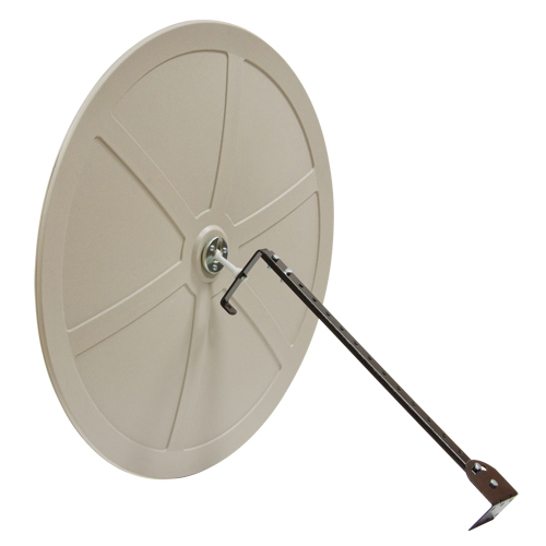 Convex Mirror with Bracket, Indoor/Outdoor, 36" Diameter Meunier Outillage Industriel