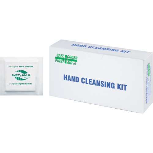 Hand Cleansing Moist Wipes, Towelette Meunier Outillage Industriel