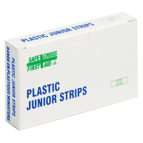Bandages en bandes Juniors, Rectangulaire/carr&eacute;e, 1-1/2", Plastique, Non st&eacute;rile Meunier Outillage Industriel
