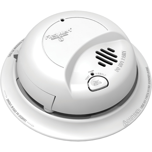 120V Hardwired Smoke Alarm with Battery Back-Up Meunier Outillage Industriel