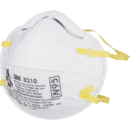 8210 Particulate Respirators, N95, NIOSH Certified Meunier Outillage Industriel