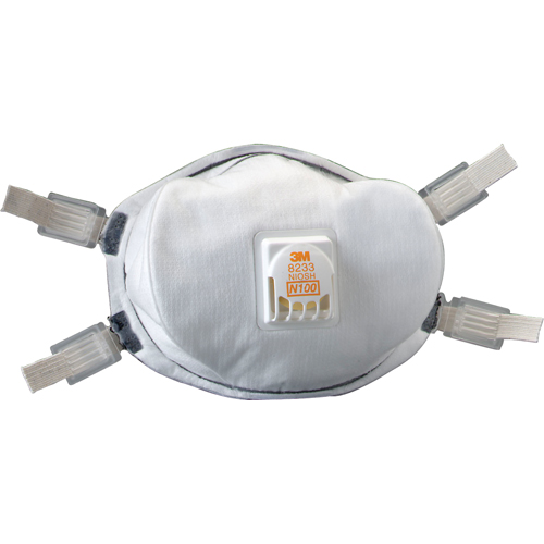 8233 Particulate Respirators, N100, NIOSH Certified Meunier Outillage Industriel