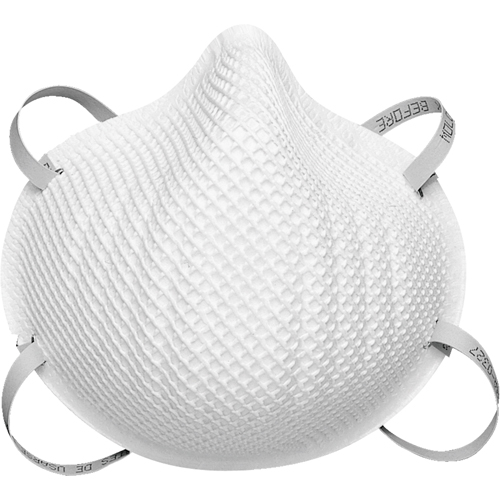 Respirateurs contre les particules 2200, N95, Certifi&eacute; NIOSH, Grand/Moyen Meunier Outillage Industriel