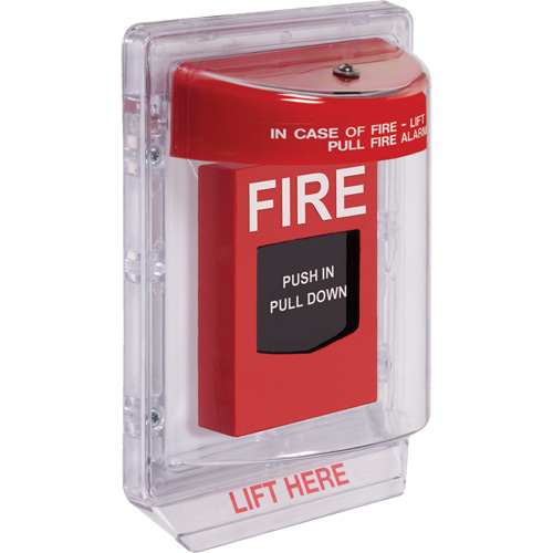Couvercles pour alertes d'incendie - couvercles pour alertes int&eacute;rieures Stopper II, Encastr&eacute; Meunier Outillage Industriel