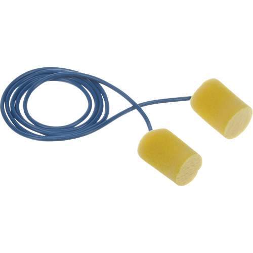 Bouchons d'oreilles classiques E-A-R, Vrac - Sac en poly, Avec cordon Meunier Outillage Industriel