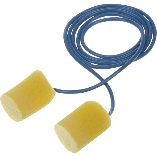Bouchons d'oreilles classiques E-A-R, Vrac - Sac en poly, Avec cordon Meunier Outillage Industriel