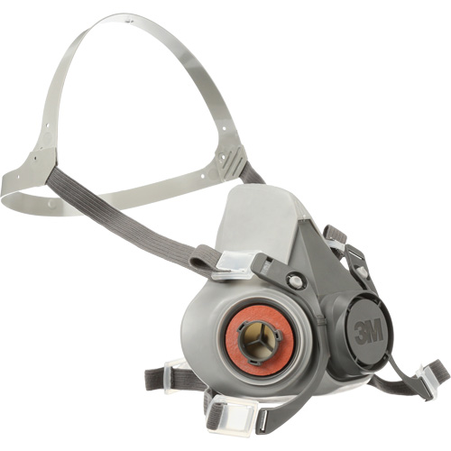 Respirateur r&eacute;utilisable &agrave; demi-masque s&eacute;rie 6000, Thermoplastique, Moyen Meunier Outillage Industriel