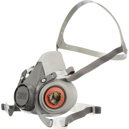 Respirateur r&eacute;utilisable &agrave; demi-masque s&eacute;rie 6000, Thermoplastique, Moyen Meunier Outillage Industriel