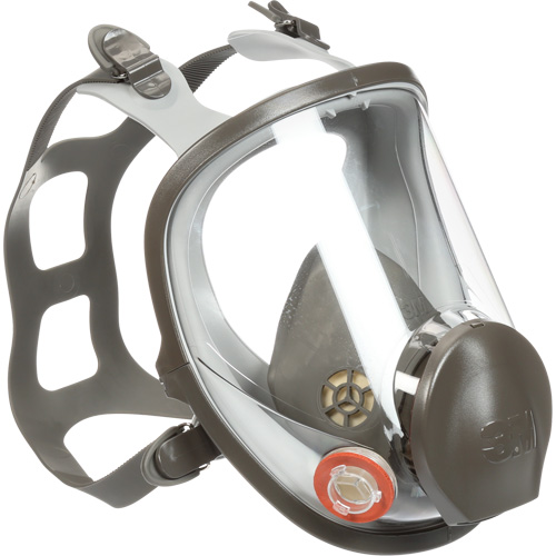 Respirateur r&eacute;utilisable &agrave; masque complet s&eacute;rie 6000, &eacute;lastom&egrave;re/Silicone/Thermoplastique, Petit Meunier Outillage Industriel