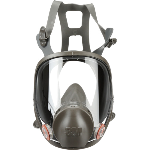 Respirateur r&eacute;utilisable &agrave; masque complet s&eacute;rie 6000, &eacute;lastom&egrave;re/Silicone/Thermoplastique, Grand Meunier Outillage Industriel