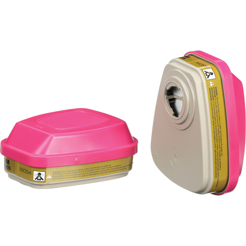 Cartouches pour respirateur s&eacute;rie 6000, Cartouche gaz/vapeur, Gaz multiples/Vapeurs/P100 Meunier Outillage Industriel