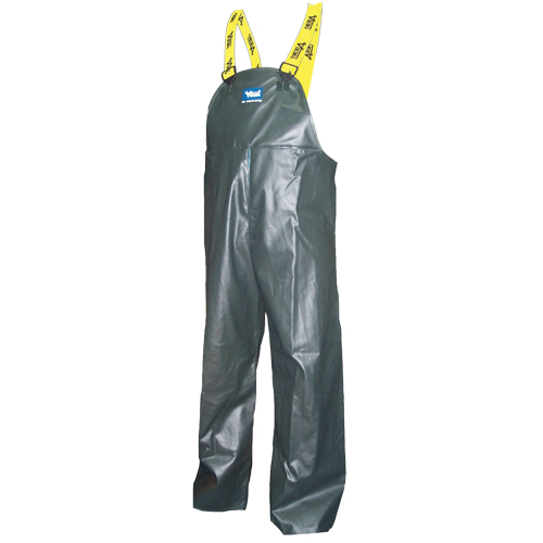 Pantalons &agrave; bavette Journeyman, 4T-Grand, Polyester/PVC, Vert Meunier Outillage Industriel