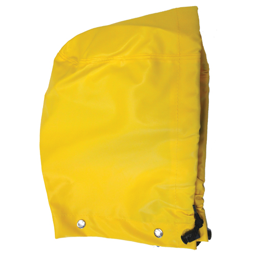 Journeyman&reg; Hood, One Size, Yellow, Polyester/PVC Meunier Outillage Industriel