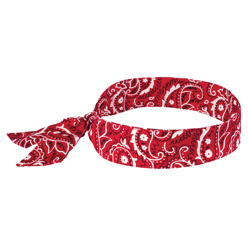 Chill-Its&reg; 6700 Cooling Bandanas, Red Meunier Outillage Industriel