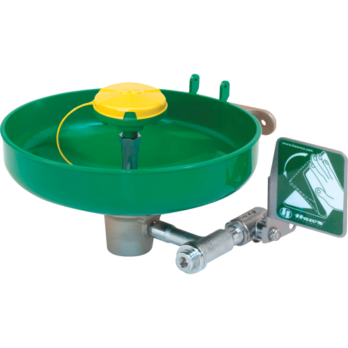 Axion&reg; Eye/Face Wash Station, Wall-Mount Installation, Plastic Bowl Meunier Outillage Industriel