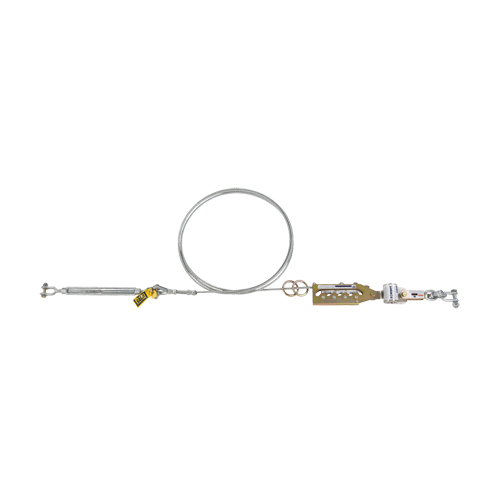 Syst&egrave;me de corde de sauvetage horizontal Sayfline DBI-SALA, C&acirc;ble galvanis&eacute; Meunier Outillage Industriel
