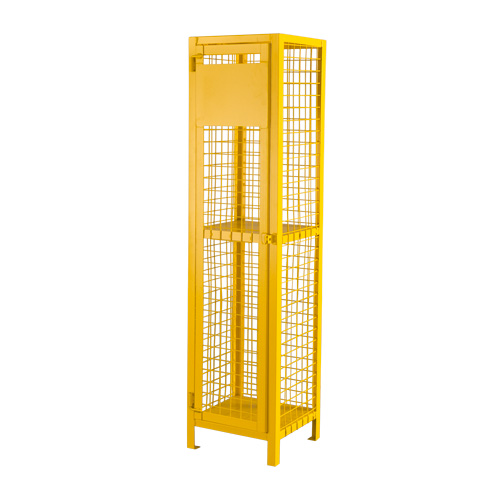 Armoire de s&eacute;curit&eacute; pour cylindres de gaz conforme aux normes de la CSA, nbre de bouteilles: 2, 17" , 17" , 69" , Jaune Meunier Outillage Industriel