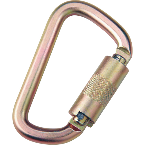 Mousqueton pour connecteur d'ancrage, Acier, Capacit&eacute; 420 lb Meunier Outillage Industriel