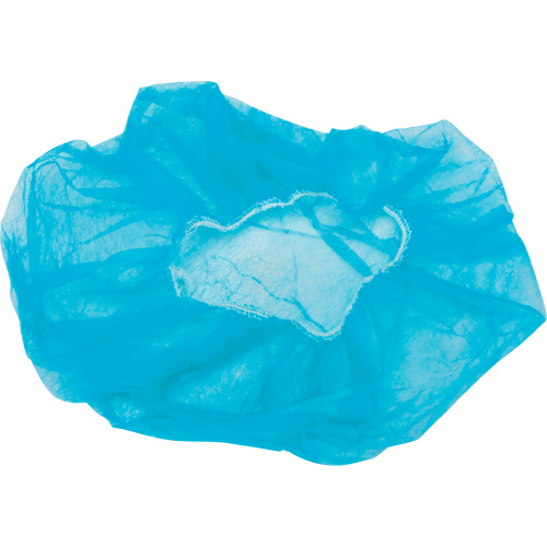 Bonnets bouffants, Polypropyl&egrave;ne, 24", Bleu Meunier Outillage Industriel