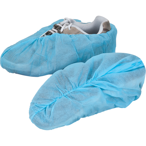Shoe Covers, Large, Polypropylene, Blue Meunier Outillage Industriel