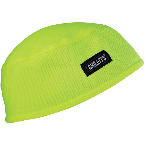 Chill-Its&reg; 6630 Cooling Skull Caps, Hi-Vis Lime Meunier Outillage Industriel