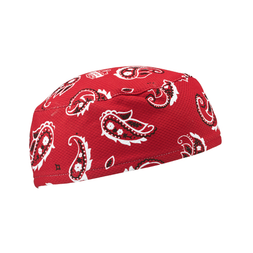 Chill-Its&reg; 6630 Cooling Skull Caps, Red Meunier Outillage Industriel