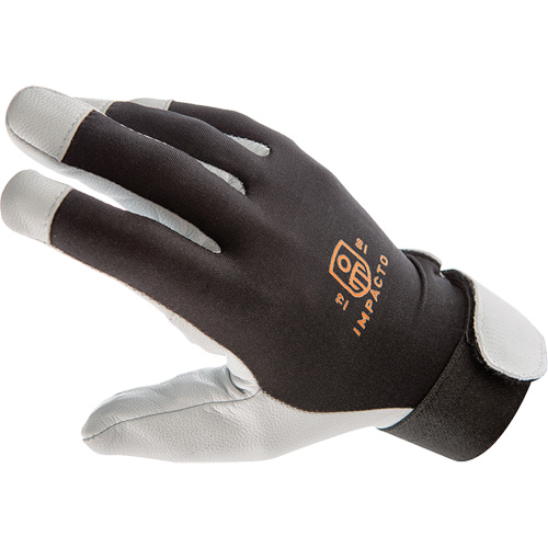 Anti-Vibration Air Glove&reg;, Size Medium, Pearl Leather Palm Meunier Outillage Industriel