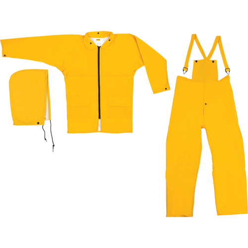 Natpac Rain Suit, Nylon, Medium, Yellow Meunier Outillage Industriel