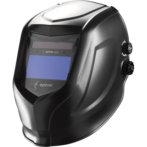 Masques de soudage p550, 3,94" lo x 1,97" la Champ de vision, Teinte 9 - 13, Noir Meunier Outillage Industriel