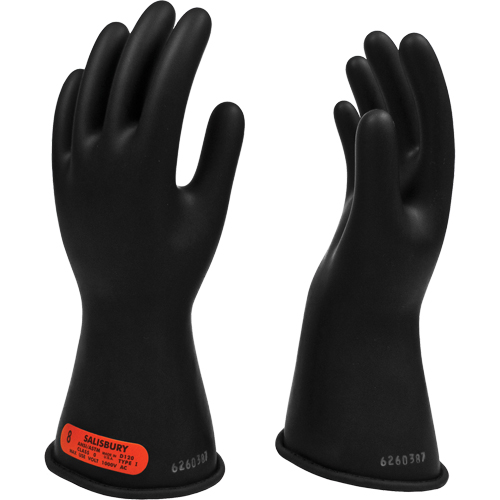Salisbury  Rubber Insulating Gloves, ASTM Class 0, Size 7, 11" L Meunier Outillage Industriel