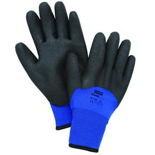 North&reg; Northflex Cold Grip Gloves, 8/Medium, PVC Coating, 15 Gauge, Nylon Shell Meunier Outillage Industriel