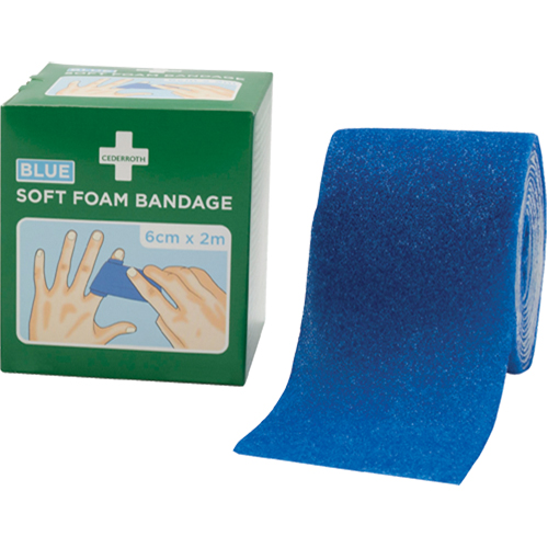 Soft Foam Bandages, Cut to Size L x 2-1/2" W, Class 1, Self-Adherent Meunier Outillage Industriel