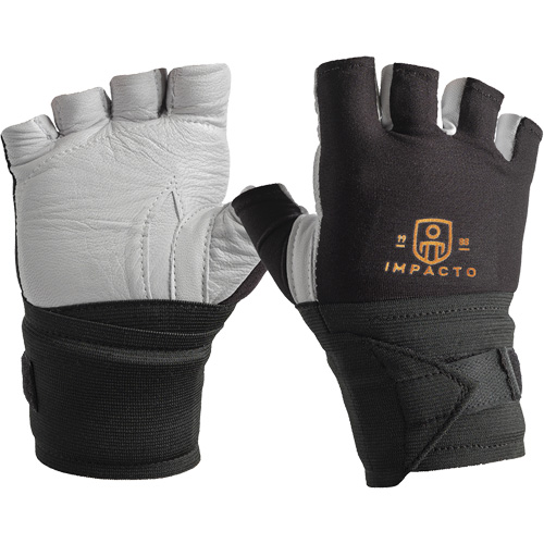 Anti-Vibration Gloves- Left, Size Small, Grain Leather Palm Meunier Outillage Industriel