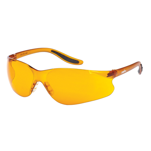 Lunettes de s&eacute;curit&eacute; s&eacute;rie Z500, Lentille Orange, Anti-&eacute;gratignures, ANSI Z87+/R&eacute;pond ou surpasse la norme CSA Z94.3 Meunier Outillage Industriel