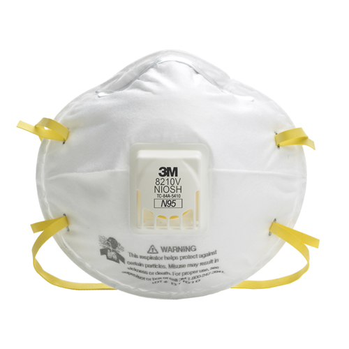 Respirateurs contre les particules 8210V, N95, Certifi&eacute; NIOSH Meunier Outillage Industriel