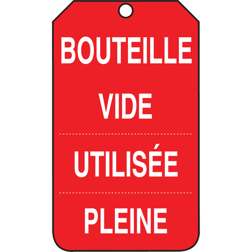 Inspection Tags, Cardstock, 3-3/8" W x 5-7/8" H, French Meunier Outillage Industriel