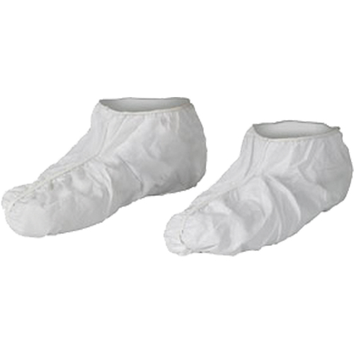 Couvre-chaussures Kleenguard A40, Moyen, Vinyle, Blanc Meunier Outillage Industriel
