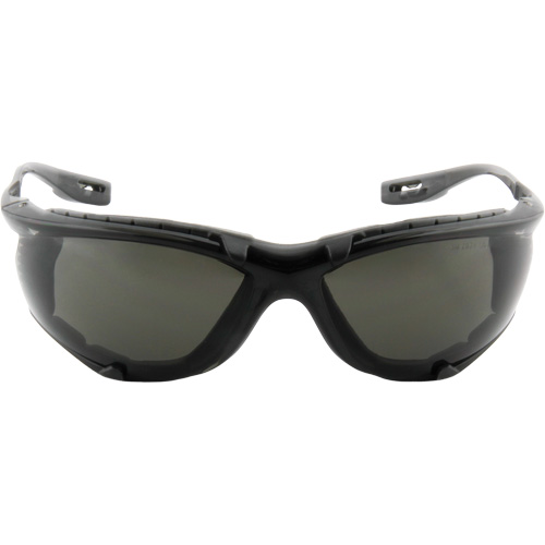 Virtua Safety Glasses with Foam Gasket, Grey/Smoke Lens, Anti-Fog, ANSI Z87+/Meets/Exceeds CSA Z94.3 Meunier Outillage Industriel