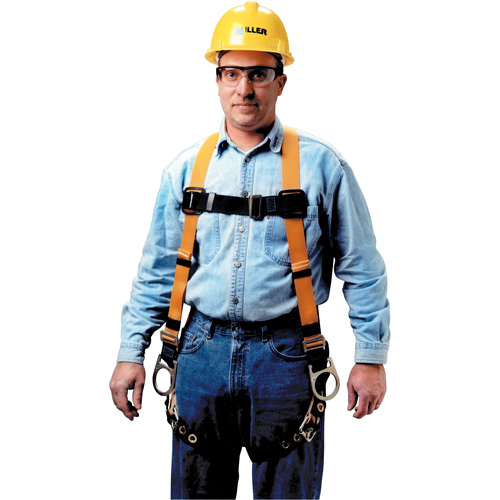 Miller&reg; Titan II Non-Stretch Harness, CSA Certified, Class AP, Medium, 400 lbs. Cap. Meunier Outillage Industriel