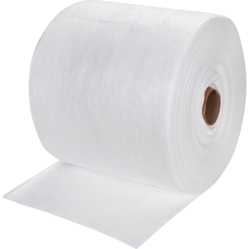 Premium Meltblown Sorbent Rolls, Heavyweight, 150' L x 15" W, 25 gal. Absorbancy Meunier Outillage Industriel