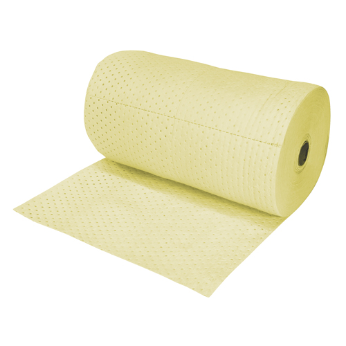 Premium Fine Fibre Sorbent Rolls, Heavyweight, 150' L x 15" W, 50 gal. Absorbancy Meunier Outillage Industriel