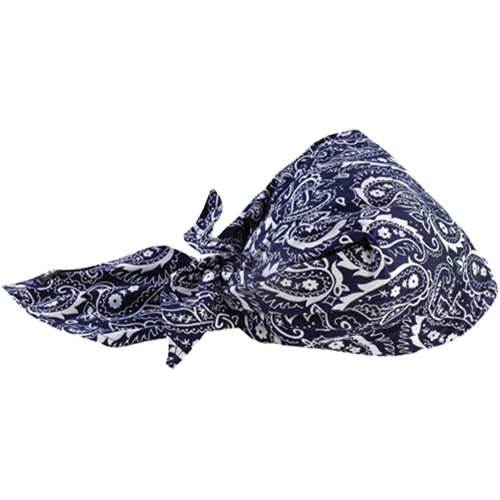 Bandeaux en triangle 6710CT de refroidissement en tissu de serviette Chill-Its, Bleu Meunier Outillage Industriel